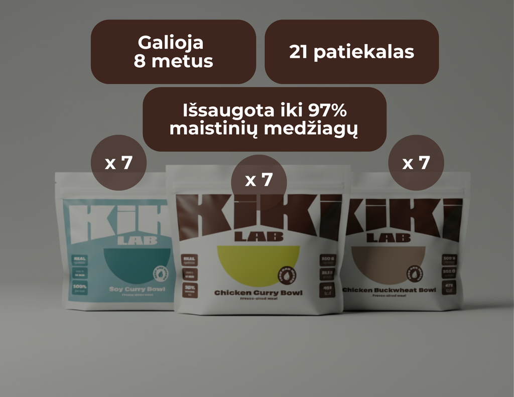 Atsargų rinkinys (21 patiekalas)