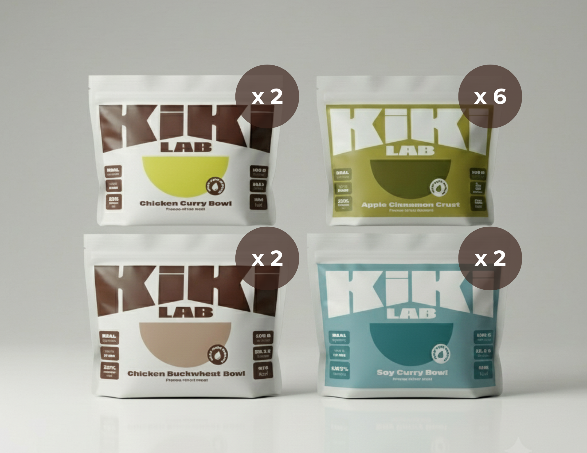 Stock up Bundle (6 Meals + 6 Desserts)